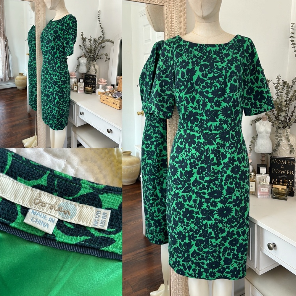 ☘️Boden Floral Print Dress